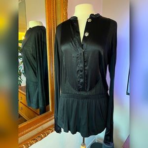 Thomas Wylde Silk and Viscose Tunic